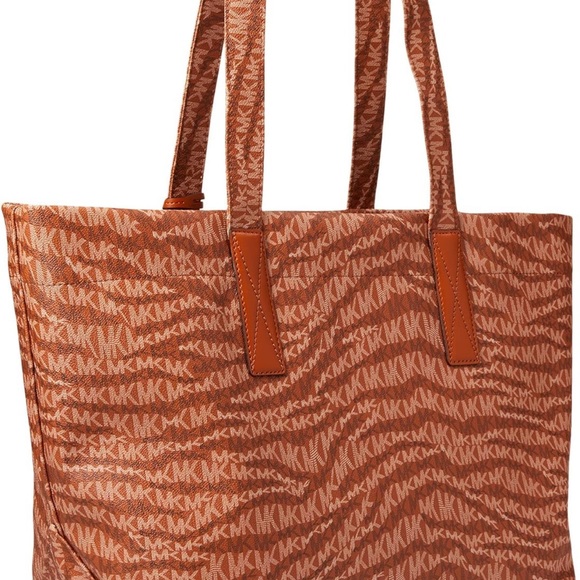 Michael Kors The Michael Bag Large Tote - Deep Orange - Picture 3 of 4